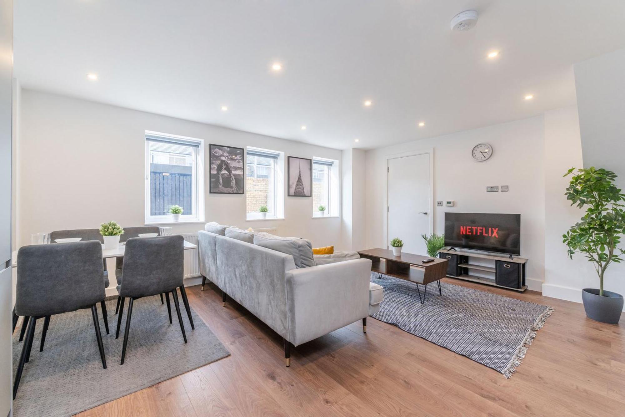 Modern London Home - 2 Bedrooms 2 Bath - Battersea, Vauxhall & Nine Elms Station Ngoại thất bức ảnh